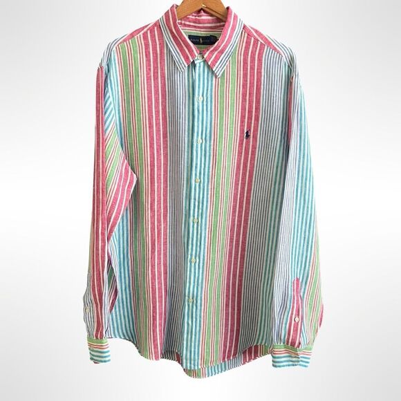 NWOT Ralph Lauren XL Prepster Classic Fit Linen
Shirt - Picture 3 of 10